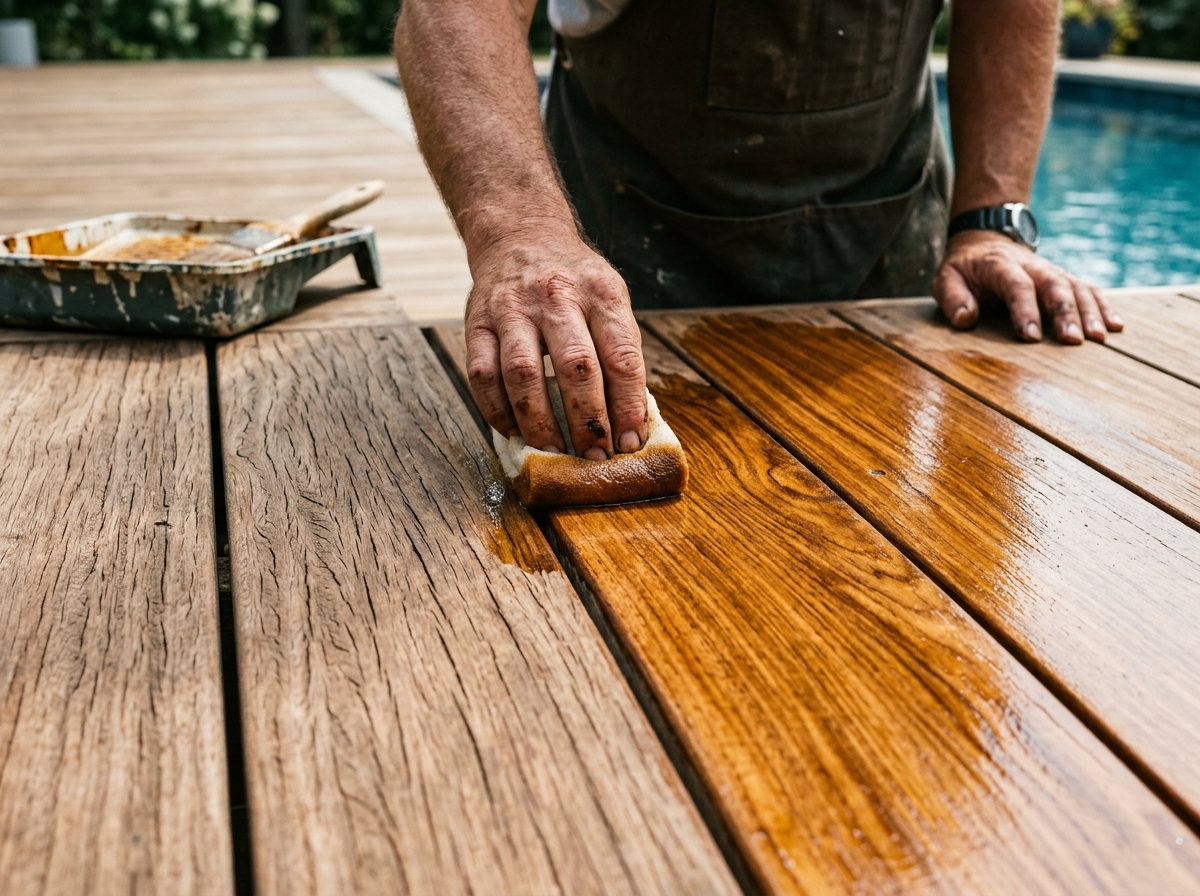 Manutenção Preventiva e Raspagem de Decks